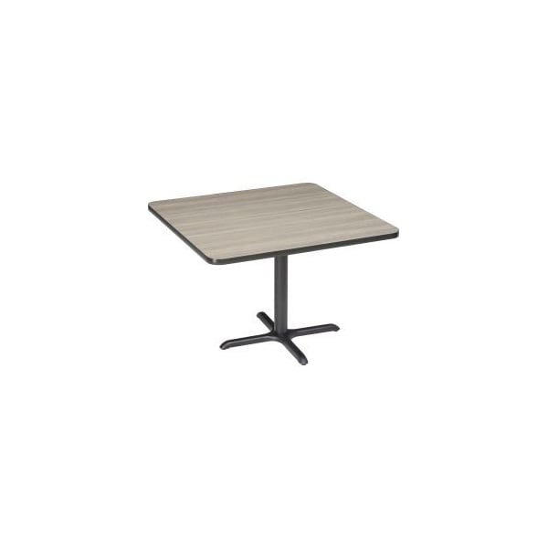 National Public Seating Interion 42 Square Restaurant Table, Charcoal 695675CL - main